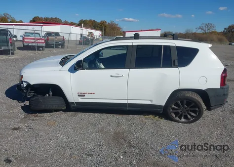 2016 Jeep Compass 75Th Anniversary из США, поврежденный, VIN 1C4NJDBB3GD798764